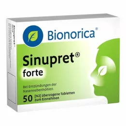 SINUPRET forte kaplamalı tabletler, 50 adet