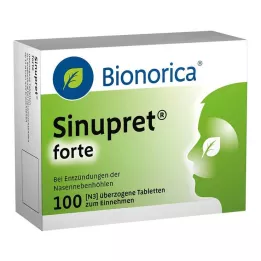 SINUPRET forte kaplamalı tabletler, 100 adet
