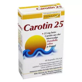 CAROTIN 25 Feingold kapsül, 40 adet