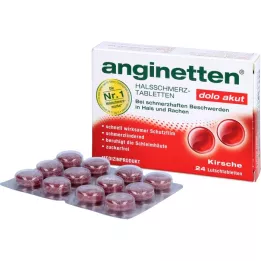 ANGINETTEN dolo akut boğaz pastili, 24 adet
