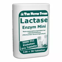 LACTASE 5.000 FCC Dozaj dağıtıcıda enzim mini tableti, 120 adet