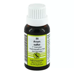 ARSENICUM SULFURICUM F Kompleks No.86 Seyreltme, 20 ml