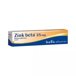 ZINK BETA 25 efervesan tablet, 20 adet