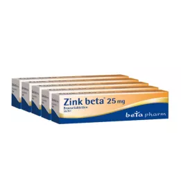 ZINK BETA 25 efervesan tablet, 100 adet