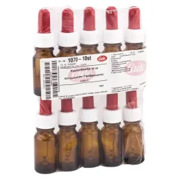 Komple pipet tertibatıyla birlikte 10 ml pipet şişesi, 10 parça