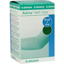 ASKINA Yapışkanlı bandaj rengi 8 cmx4 m yeşil, 1 adet