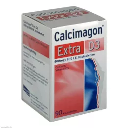 CALCIMAGON Ekstra D3 çiğneme tabletleri, 90 adet