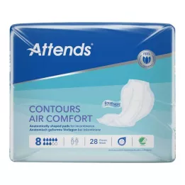 ATTENDS Contours Air Comfort 8 şablon, 28 parça