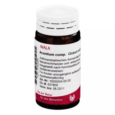 ACONITUM COMP.Globuli, 20 gr ACONITUM COMP.Globuli, 20 gr