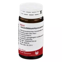 AURUM/STIBIUM/Hyoscyamus Globuli, 20 gr