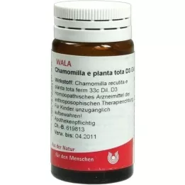 CHAMOMILLA E planta totala D 3 kürecik, 20 g