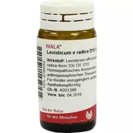 LEVISTICUM E radikali D 10 kürecik, 20 g