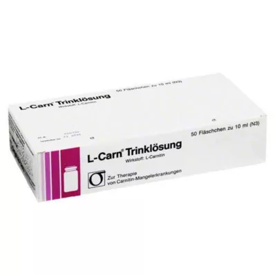 L-CARN İçme solüsyonu, 50X10 ml L-CARN İçme solüsyonu, 50X10 ml