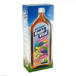 KNOBIVITAL zencefil+mürver organik, 960 ml