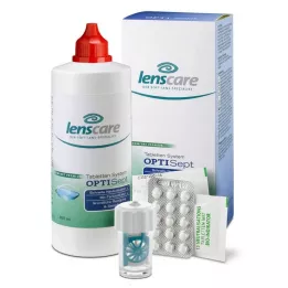 LENSCARE OptiSept Kombip.350 ml+45 tablet+1 kutu, 1 adet