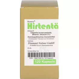 HIRTENTÄSCHEL Bioxera kapsülleri, 120 adet