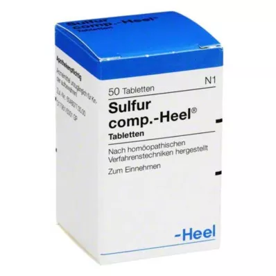 SULFUR COMP.Topuk Tabletleri, 50 adet SULFUR COMP.Topuk Tabletleri, 50 adet