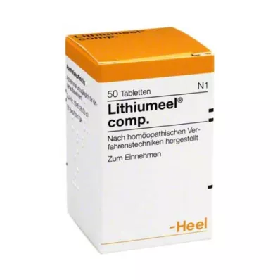 LITHIUMEEL comp. tabletler, 50 adet LITHIUMEEL comp. tabletler, 50 adet
