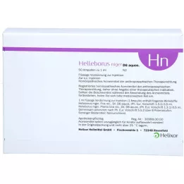 HELLEBORUS NIGER D 6 aquos.Ampuller, 50 adet