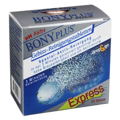 BONYPLUS Temizleme efervesan tabletleri, 32 adet BONYPLUS Temizleme efervesan tabletleri, 32 adet