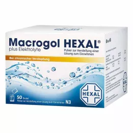 MACROGOL HEXAL artı elektrolitler Plv.z.H.e.L.z.E., 50 adet