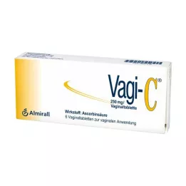 VAGI C Vajinal Tabletler, 6 adet