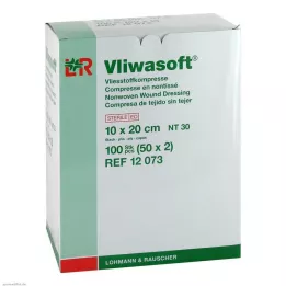 VLIWASOFT Dokumasız kompresler 10x20 cm steril 6l., 50X2 adet