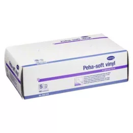 PEHA-SOFT Vinil Tozsuz Eldiven S, 100 adet