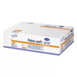 PEHA-SOFT Vinil Tozsuz Eldivenler M, 100 adet