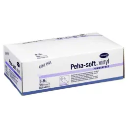 PEHA-SOFT Vinil Tozsuz Eldiven L, 100 adet