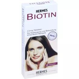 BIOTIN HERMES 2,5 mg tablet, 30 adet