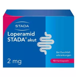 LOPERAMID STADA akut 2 mg sert kapsül, 10 adet