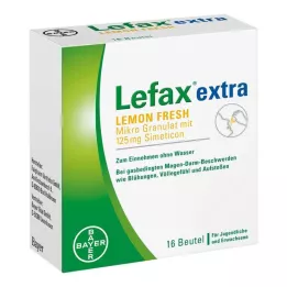 LEFAX ekstra Limon Taze Mikro Granüller, 16 adet