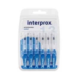 INTERPROX konik mavi interdental fırça Blis, 6 adet