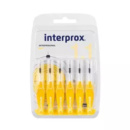 INTERPROX mini sarı interdental fırça blisteri, 6 adet