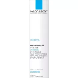 ROCHE-POSAY Hidrafaz Yoğun UV Krem bakımından zengin, 50 ml