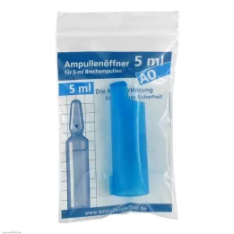 AMPULLENÖFFNER 5 ml kusturucu ampuller için, 1 adet
