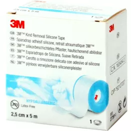 3M silikon kaplı alçı 2,5 cmx5 m rulo, 12 adet