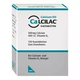 CALCILAC Çiğnenebilir tabletler, 120 adet