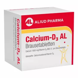 CALCIUM-D3 AL Efervesan tabletler, 50 adet