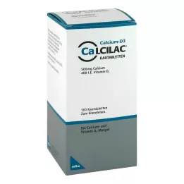 CALCILAC Çiğnenebilir tabletler, 180 adet