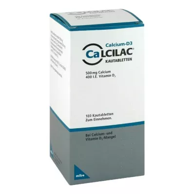 CALCILAC Çiğnenebilir tabletler, 180 adet CALCILAC Çiğnenebilir tabletler, 180 adet