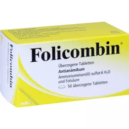 FOLICOMBIN kaplı tabletler, 50 adet