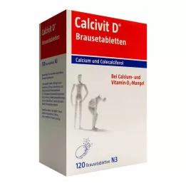 CALCIVIT Efervesan tabletler, 120 adet
