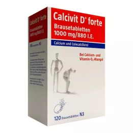 CALCIVIT D forte efervesan tablet, 120 adet
