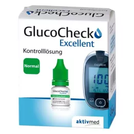 GLUCOCHECK Mükemmel kontrol solüsyonu normal, 4 ml
