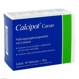 CALCIPOT Kakao Çiğnenebilir Tabletler, 50 adet