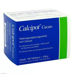 CALCIPOT Kakao çiğneme tabletleri, 100 adet