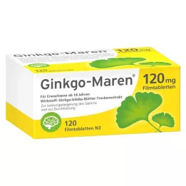 GINKGO-MAREN 120 mg film kaplı tabletler, 120 adet