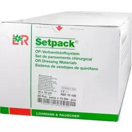 MULLKOMPRESSEN 10x10 cm steril 12 katlı RK, 20X10 adet